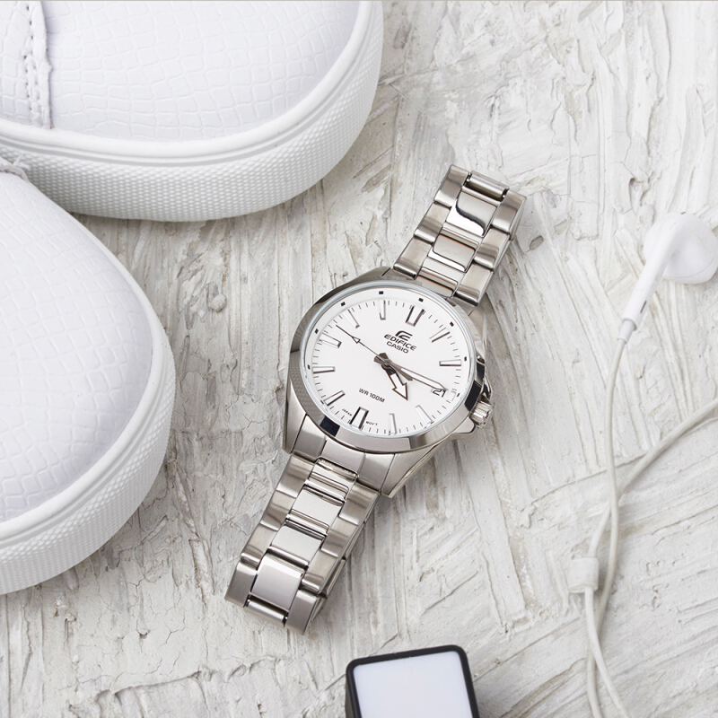 Casio Edifice นาฬิกาข้อมือผู้ชาย สายแสตนเลส รุ่น EFV-100D EFV-100D EFV-100D-1A ,EFV-100D-2A ,EFV-100D-7A