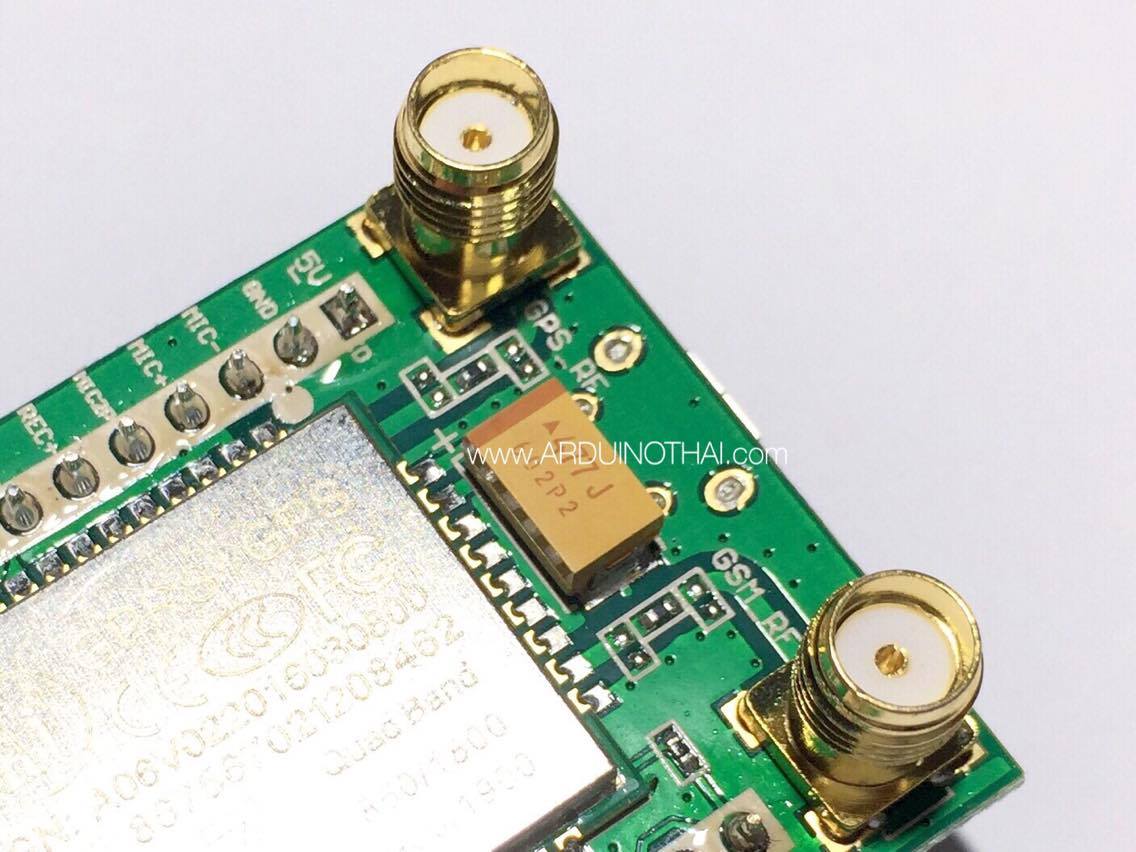 A7 GPRS GSM Module Adapter Board Plate Quad-band 850 900 1800 1900MHZ +Antenna.