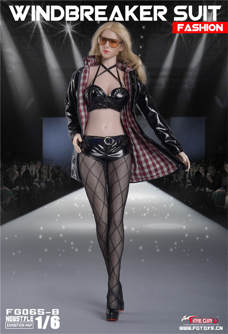 Fire Girl Toys FG065 1/6 Fashion Windbreaker Suit