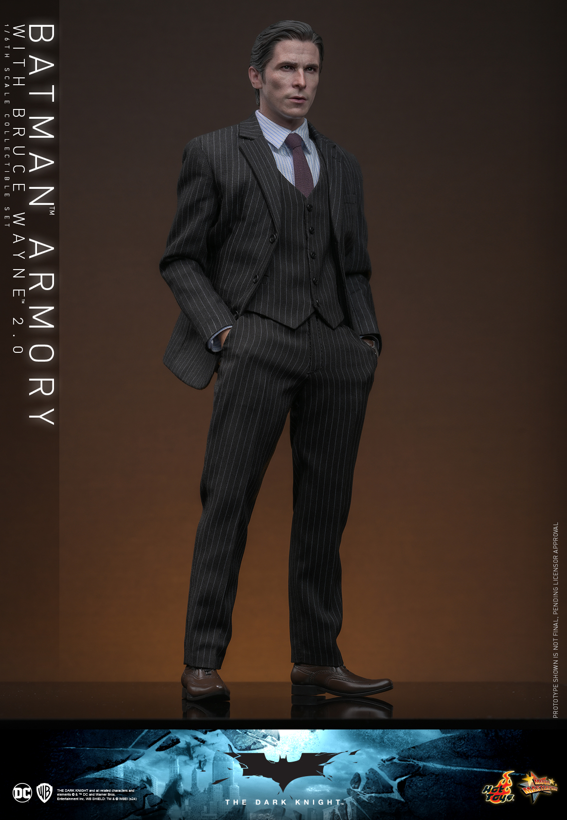 Hot Toys MMS750 The Dark Knight - Batman Armory with Bruce Wayne (2.0)