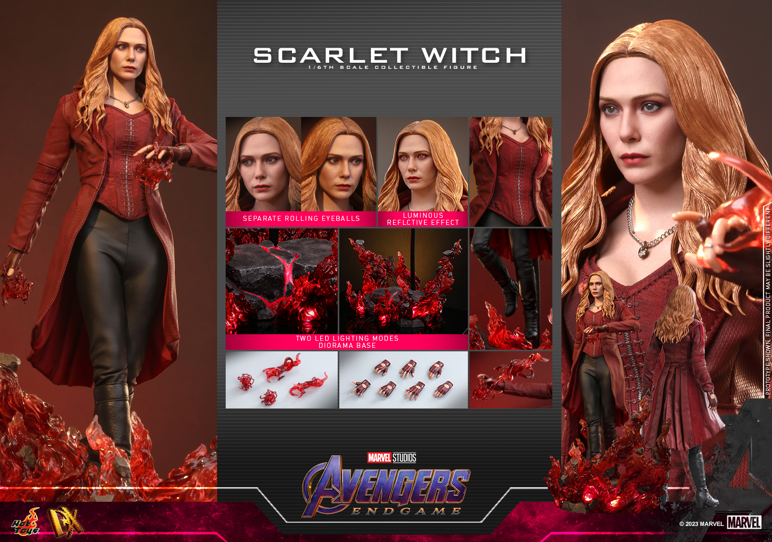 Hot Toys DX35 1/6 Avengers: Endgame - Scarlet Witch