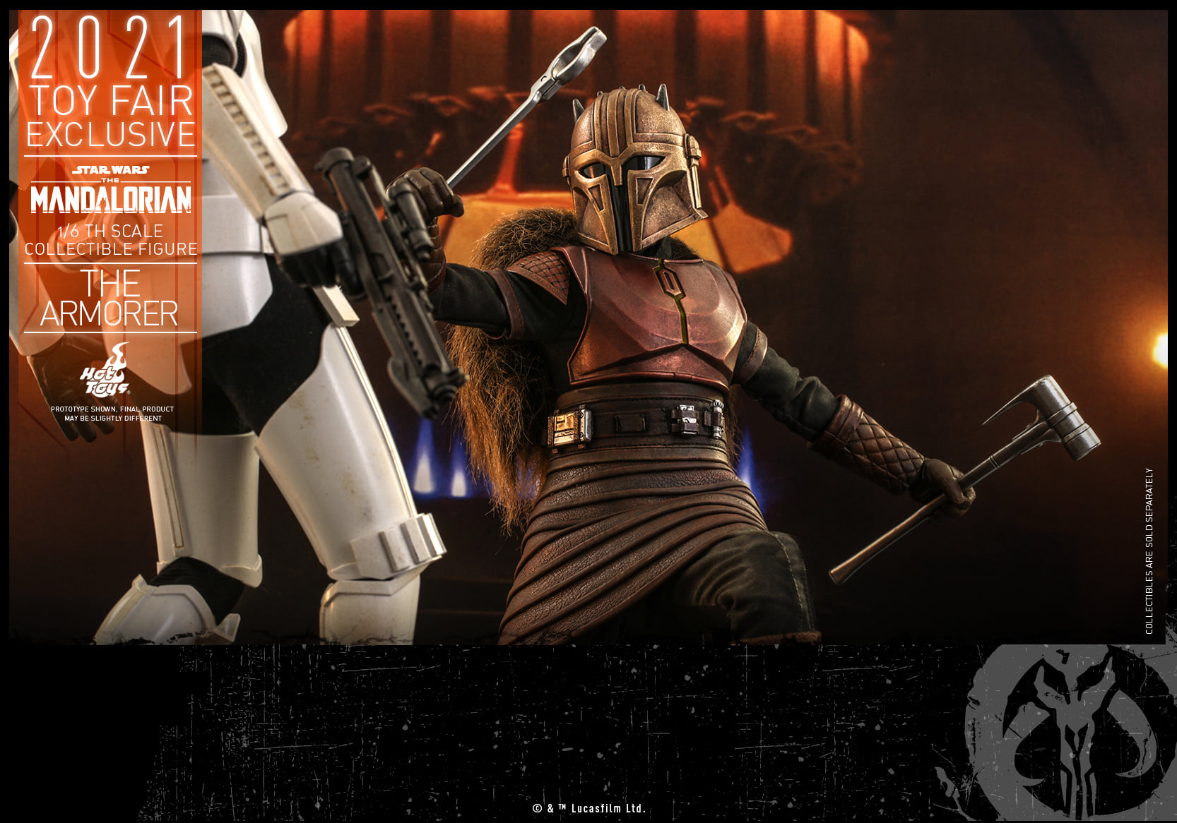 Hot Toys TMS044 1/6 Star Wars: The Mandalorian™ - The Armorer™ [Toy Fair Exclusive 2021]