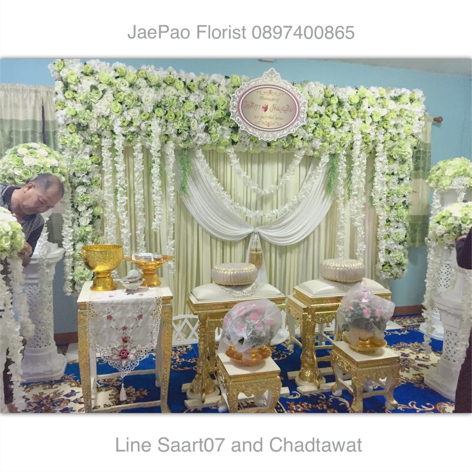 ฉากถ่ายภาพรดน้ำสังข์ 3 m x 2.2 m
