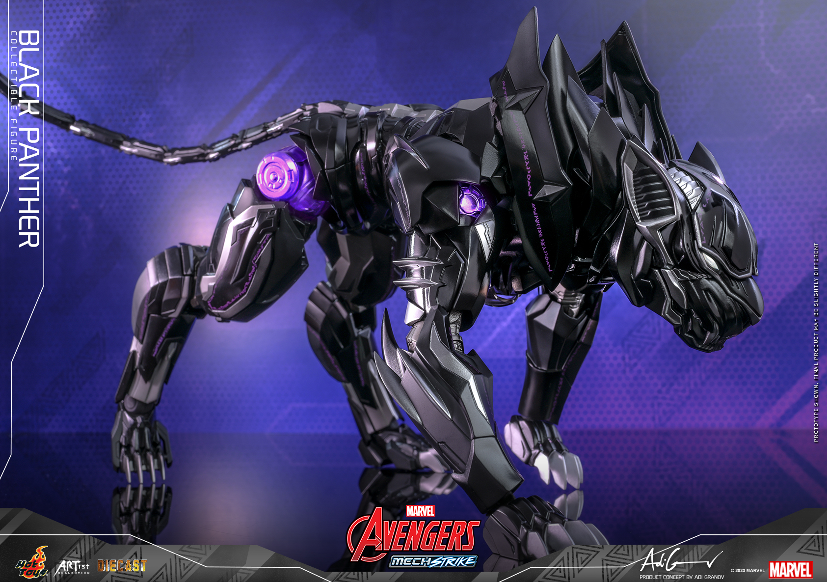 Hot Toys AC05D55 1/6 Marvel’s Avengers Mech Strike - Black Panther