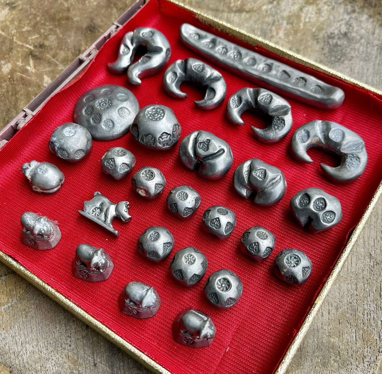 พดด้วง พดด้วงโบราณ เงินพดด้วงโบราณ