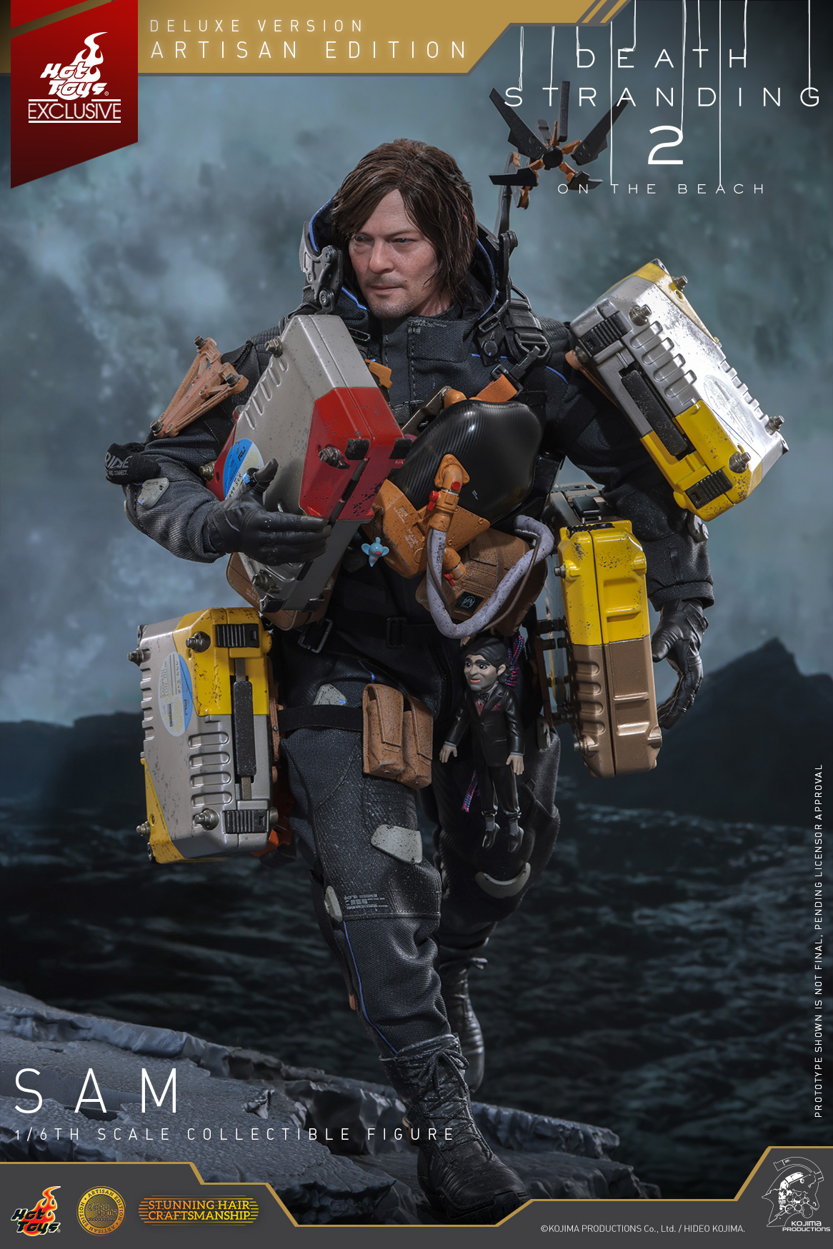 Hot Toys VGM77AE Death Stranding 2: On the Beach - Sam (Artisan Edition Deluxe Version) [Hot Toys Exclusive]