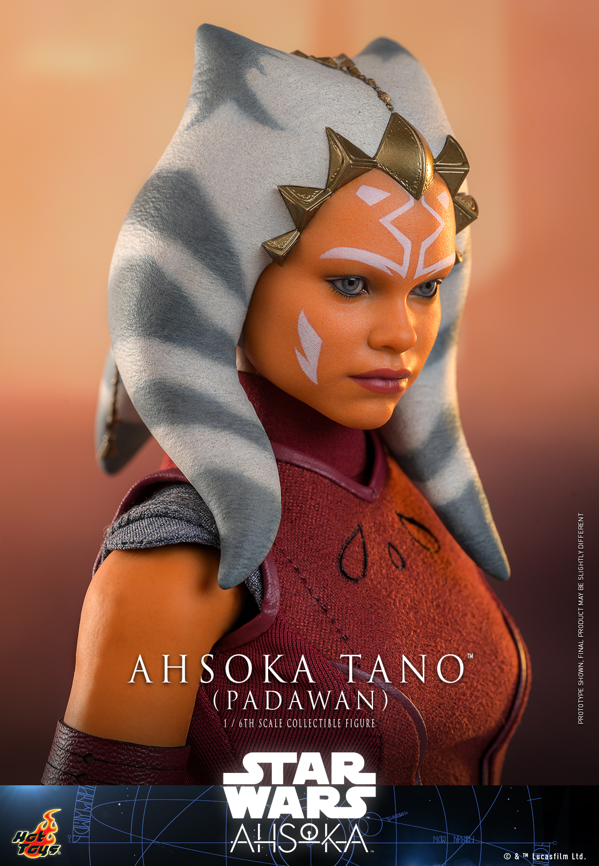 Hot Toys TMS123 1/6 Star Wars: Ahsoka™ - Ahsoka Tano™ (Padawan)