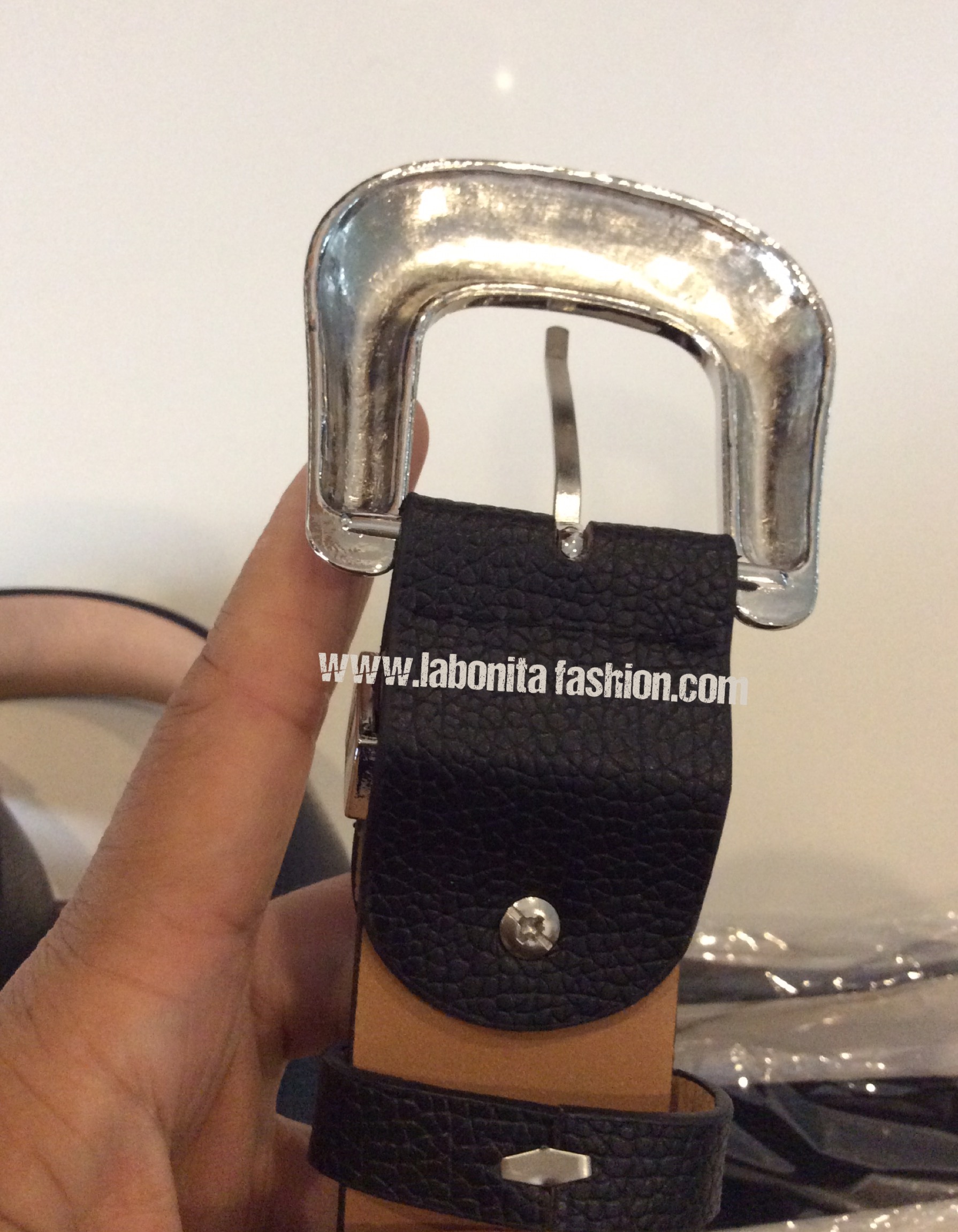 เข็มขัดวินเทจ เข็มขัดหัวโกธิค ไซส์ใหญ่