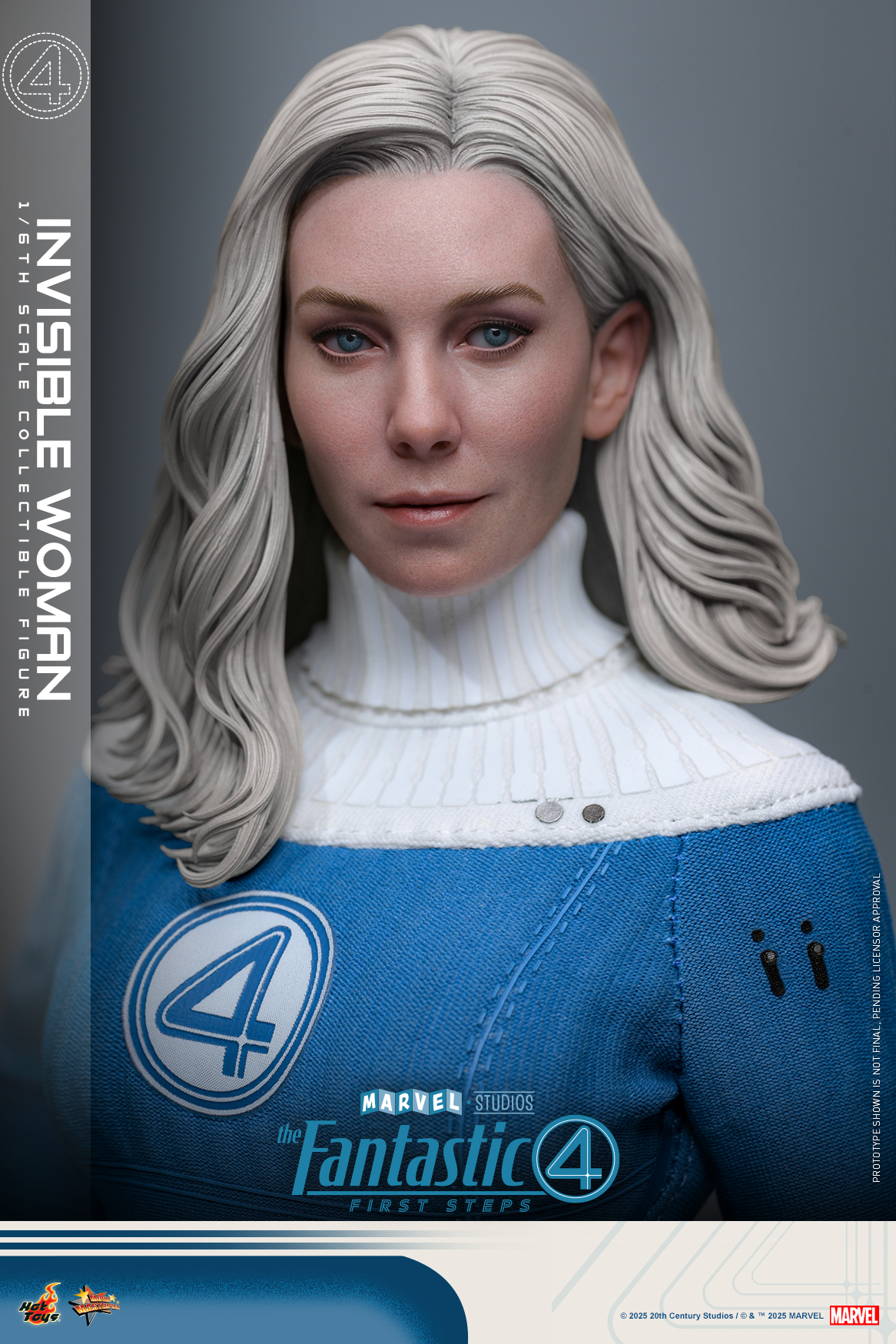 Hot Toys MMS823 The Fantastic Four: First Steps - Invisible Woman