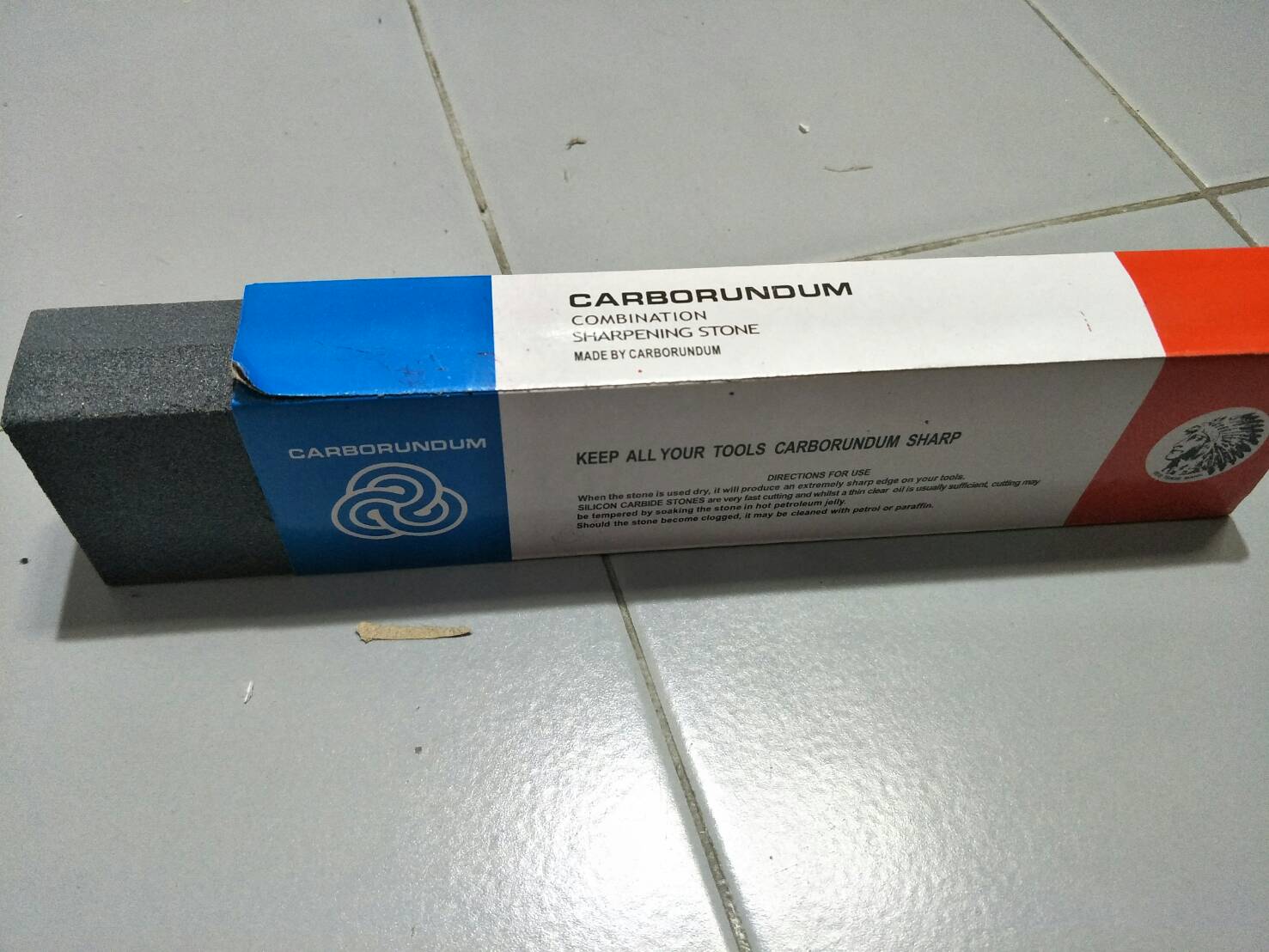 S01 หินลับมีดตราคนป่าขนาด 8 นิ้ว