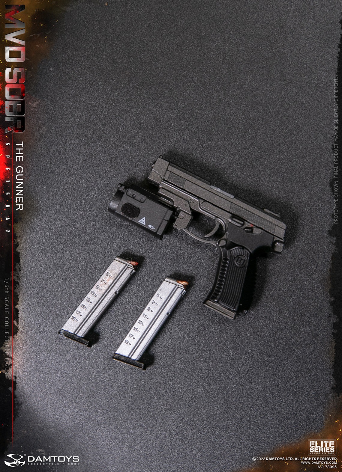 DAMTOYS 78095 1/6 SPETSNAZ MVD SOBR THE GUNNER