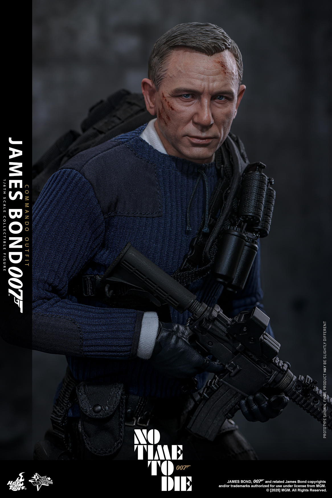 Hot Toys MMS804 No Time To Die - James Bond (Commando Outfit)