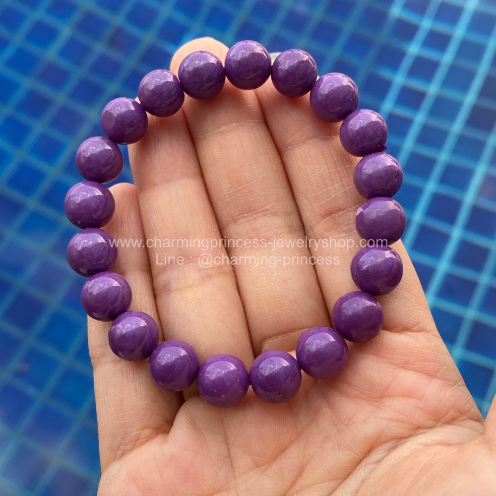 Phosphosiderite (ฟอสฟอซิเดอไรท์) 10 มม หินแห่งการเยียวยาและความหวัง