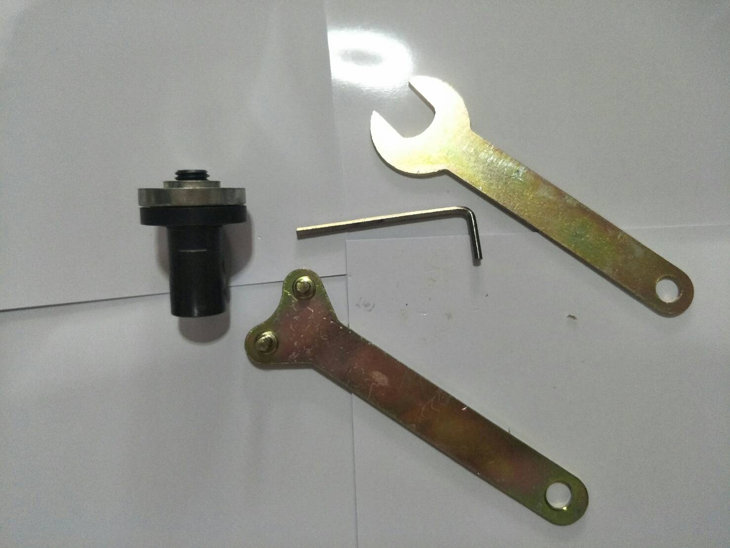 AD31 ชุดแปลงมอเตอ์แกน 8 มิล เป็นเครื่องตัด ใส่ใบตัด 4 นิ้ว DIY