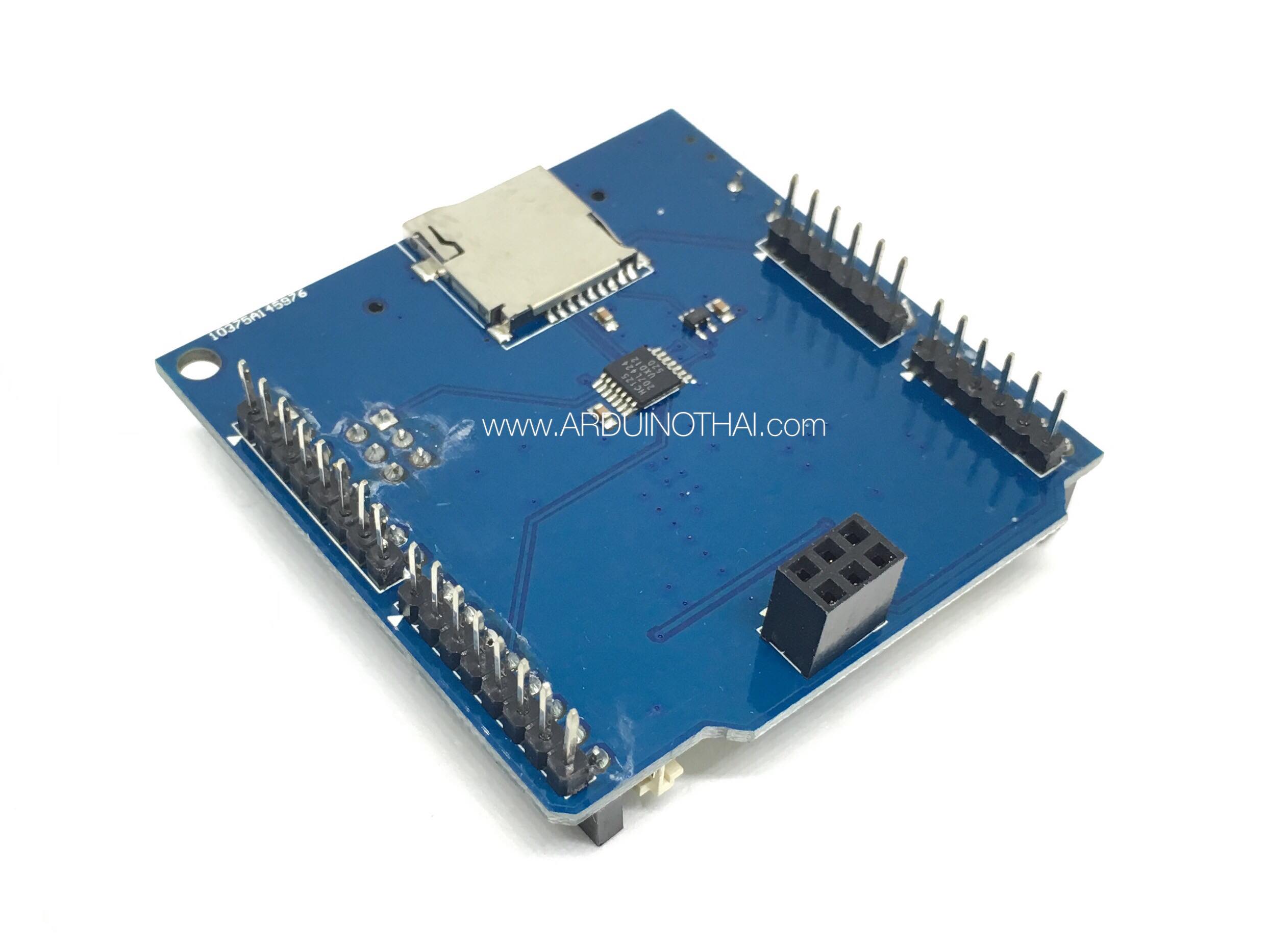 SD Shield 3.0 โมดูลสำหรับอ่านเขียน SD Card และ Micro SD Card สต็อกไทยส่งไว