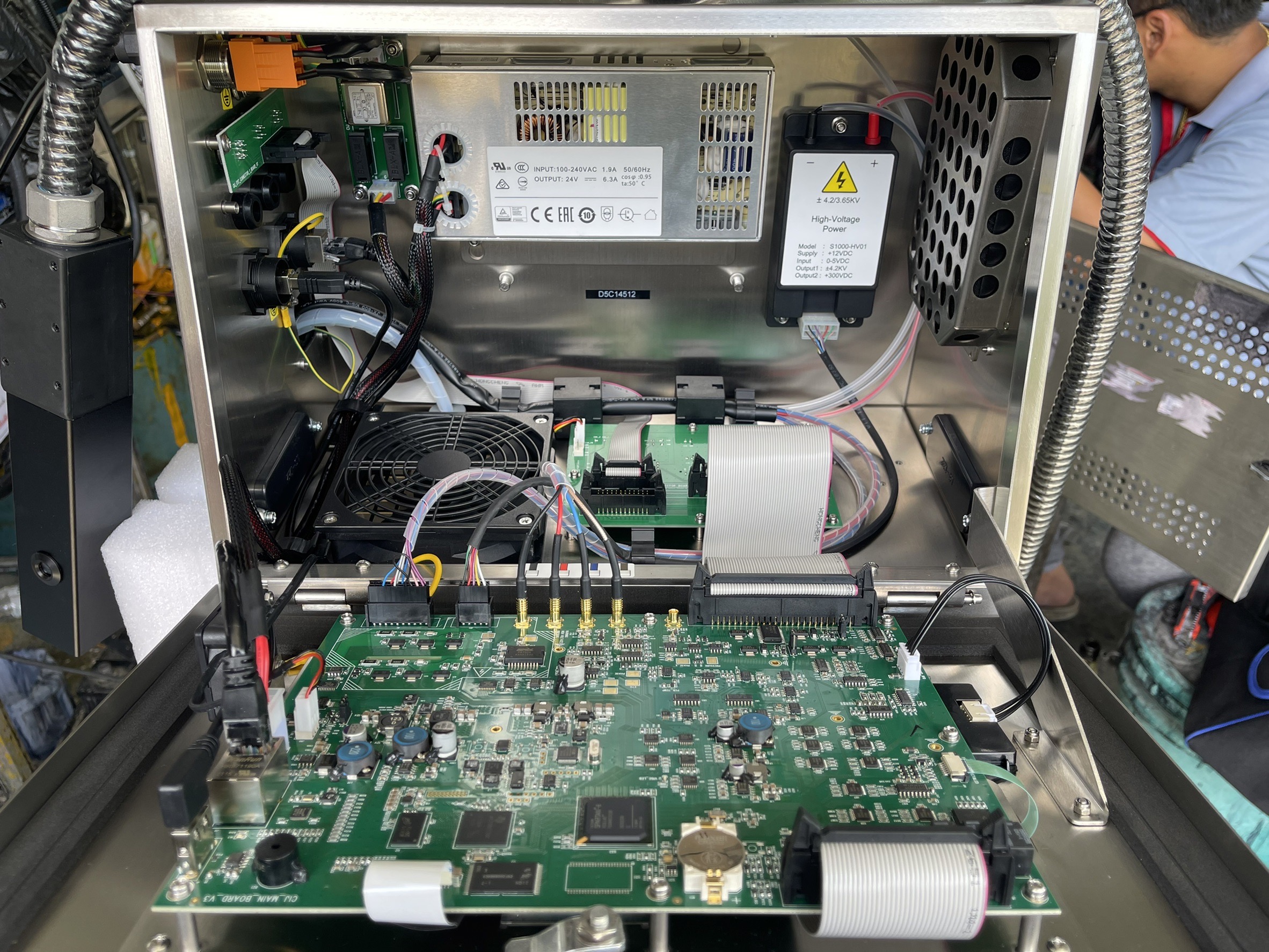 เครื่องพิมพ์วันที่ผลิตงานอุตสาหกรรม (CIJ) DOCOD S200 PLUS