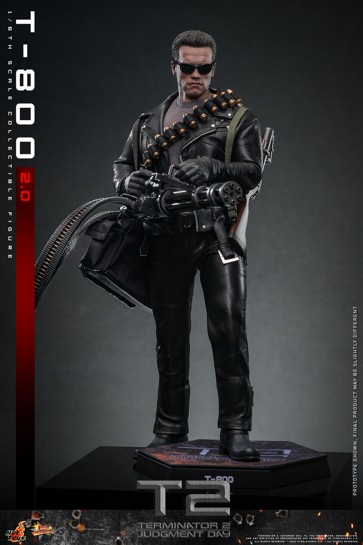 Hot Toys MMS795 Terminator 2: Judgment Day - T-800 (2.0)