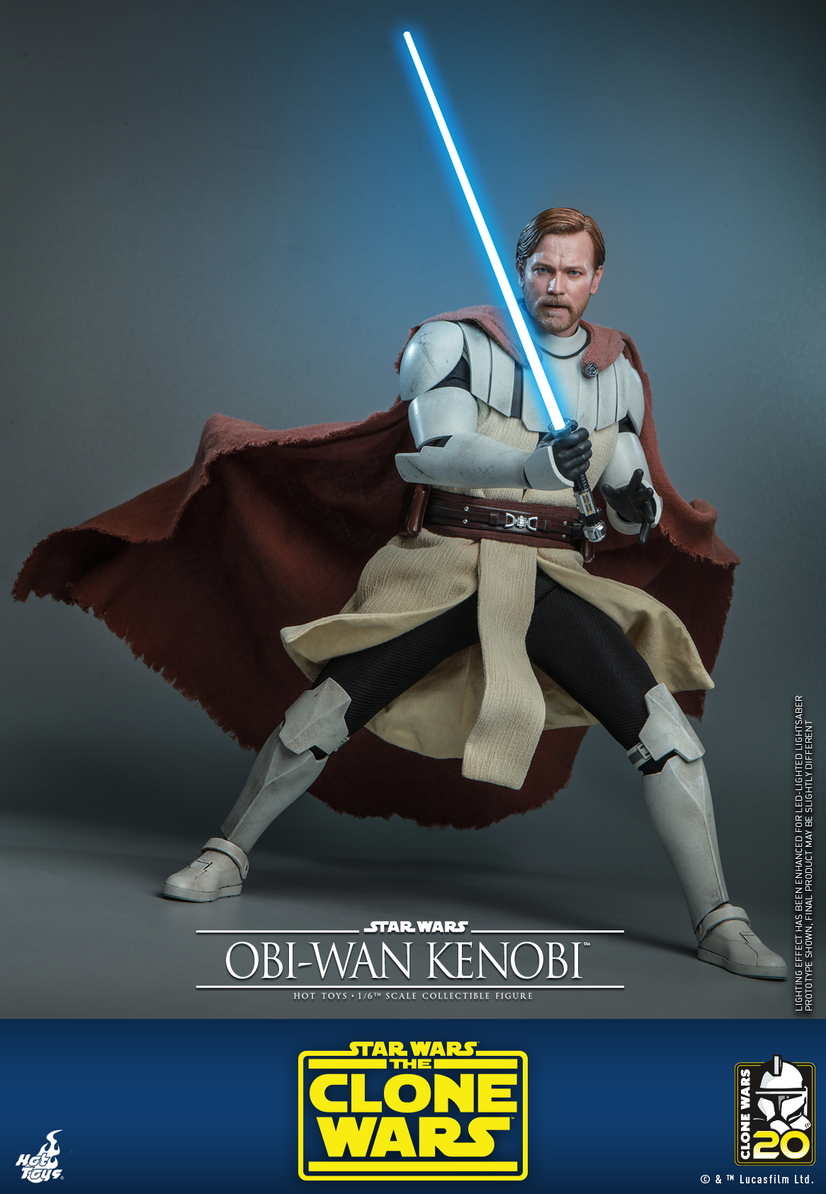 Hot Toys TMS095 1/6 Star Wars: The Clone Wars™ - Obi-Wan Kenobi™
