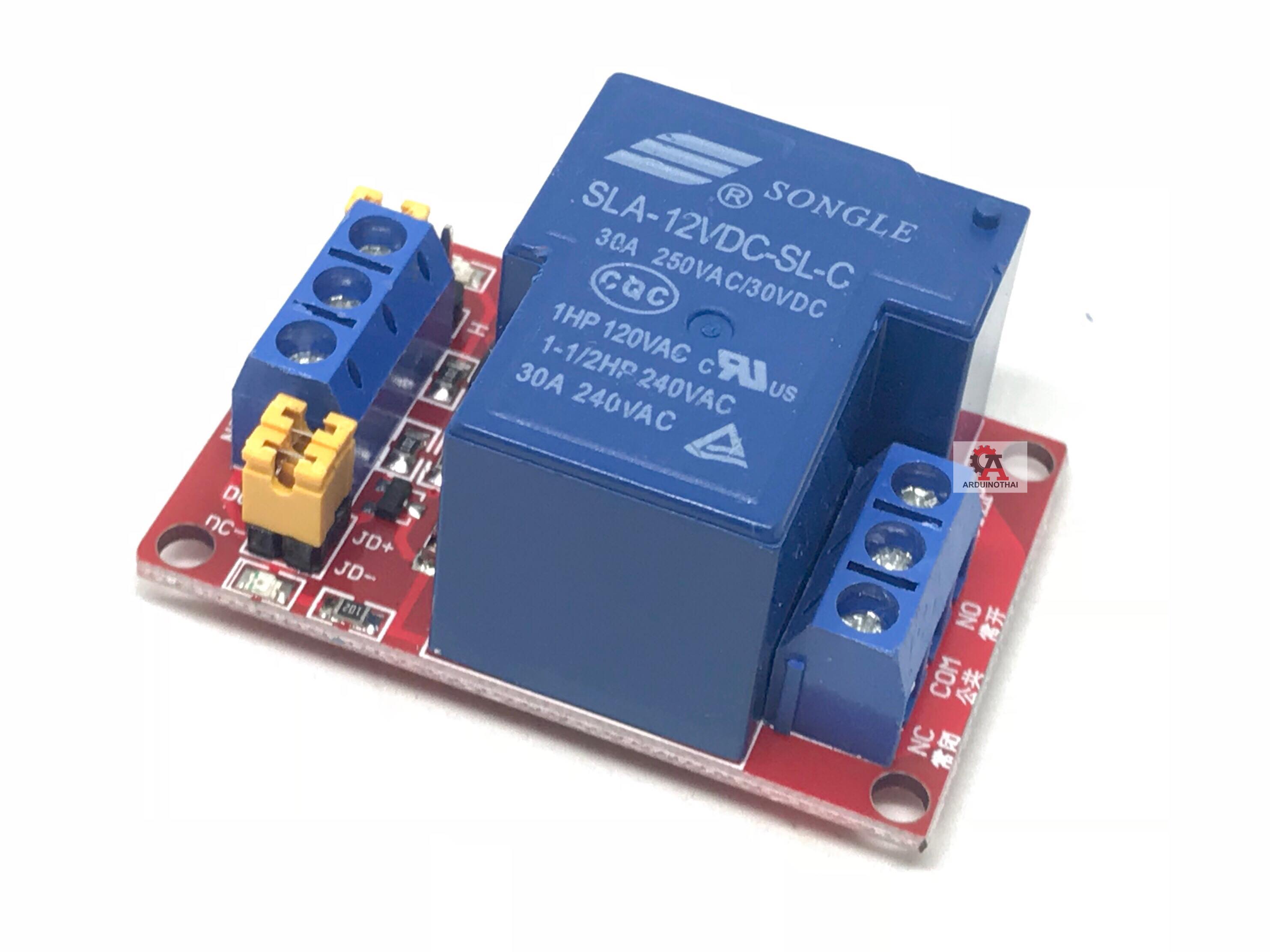 30A Relay 1 Channel 12V