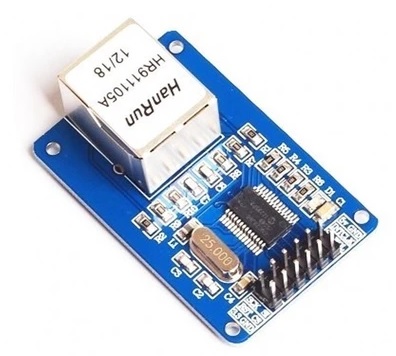 ENC28J60 network module โมดูลต่ออินเตอร์เน็ตขนาดเล็ก สต็อกไทยส่งไว