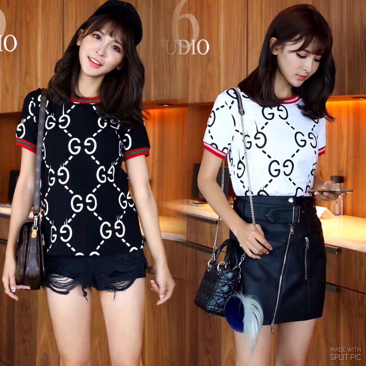 เสื้อยืดลายกุชชี่