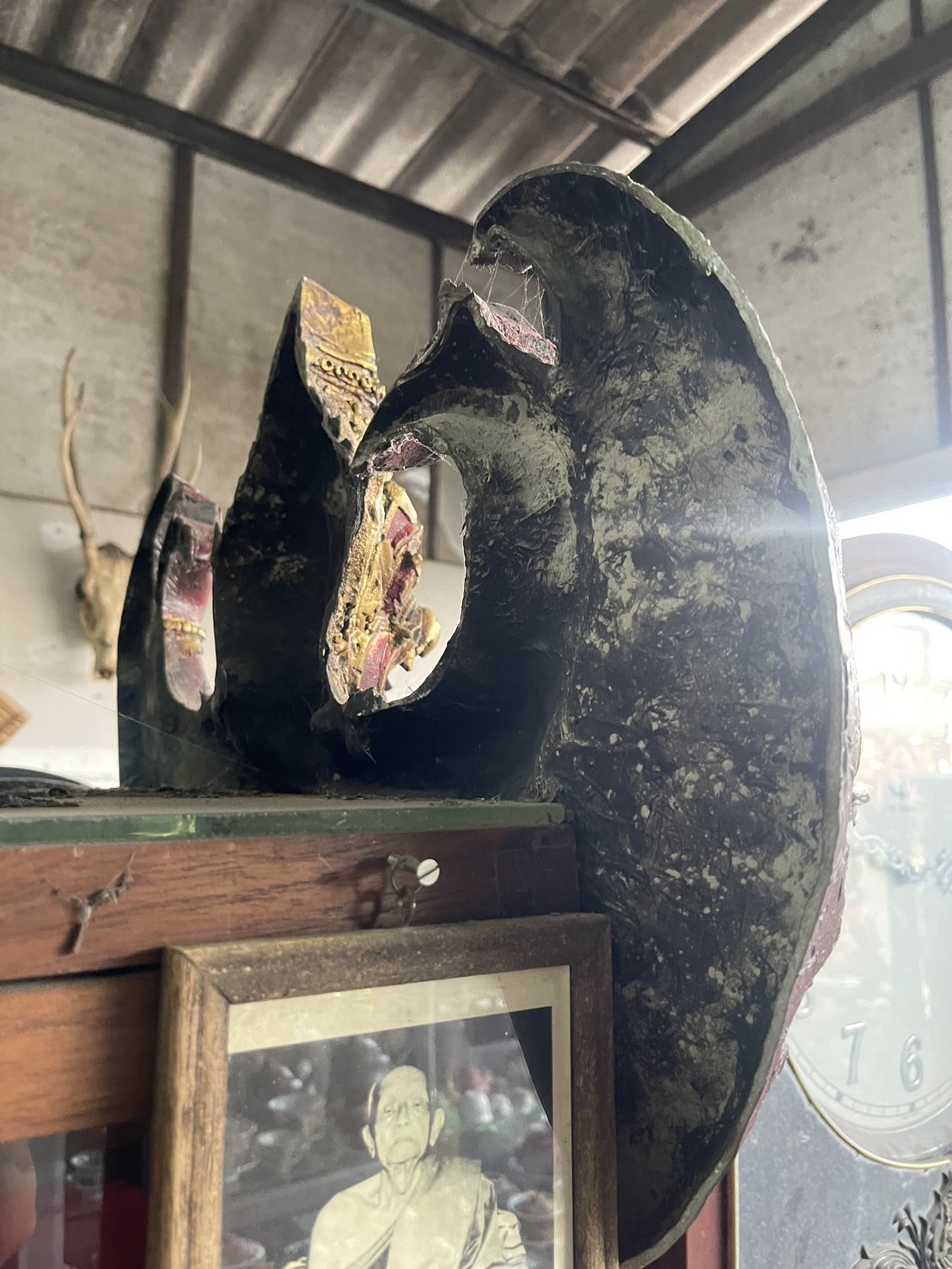 พญาครุฑแขวนผนัง ขนาดกว้างสูง65ซม