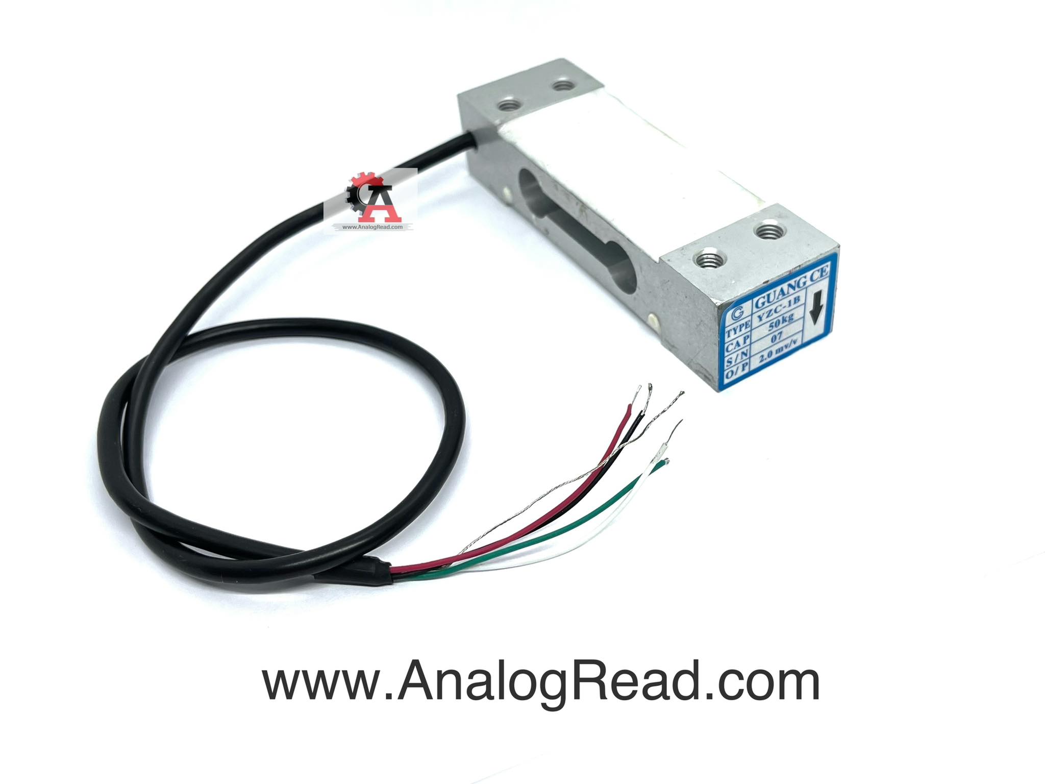 Load Cell 50 Kg โมดูลชั่งน้ำหนัก 50 กิโลกรัม (2.3x3x10cm)
