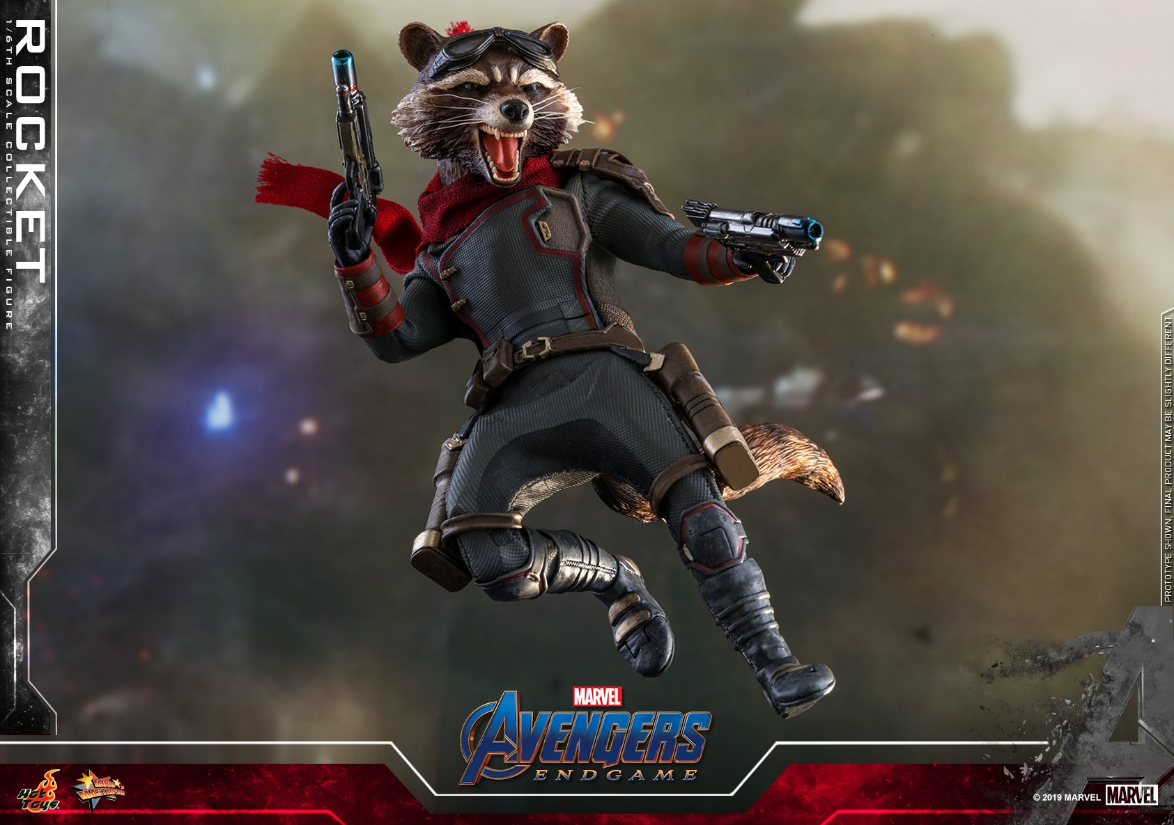 Hot Toys MMS548 Avengers: Endgame - Rocket