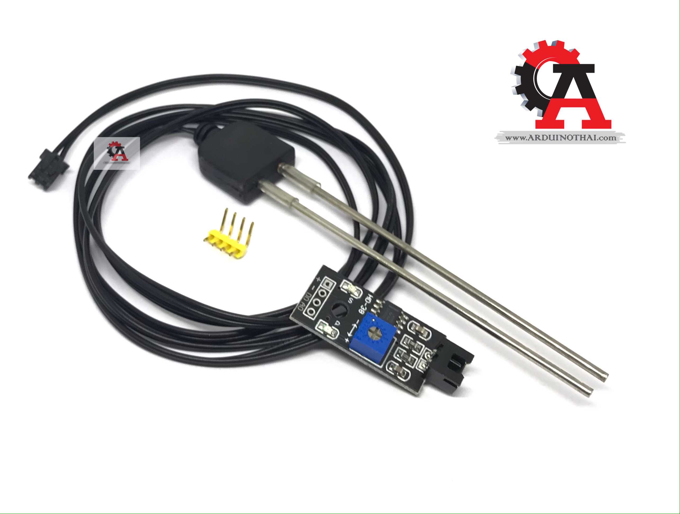 Soil Moisture Sensor เซ็นเซอร์วัดความชื้นในดิน หัววัดอย่างดี สต็อกไทยส่งไว