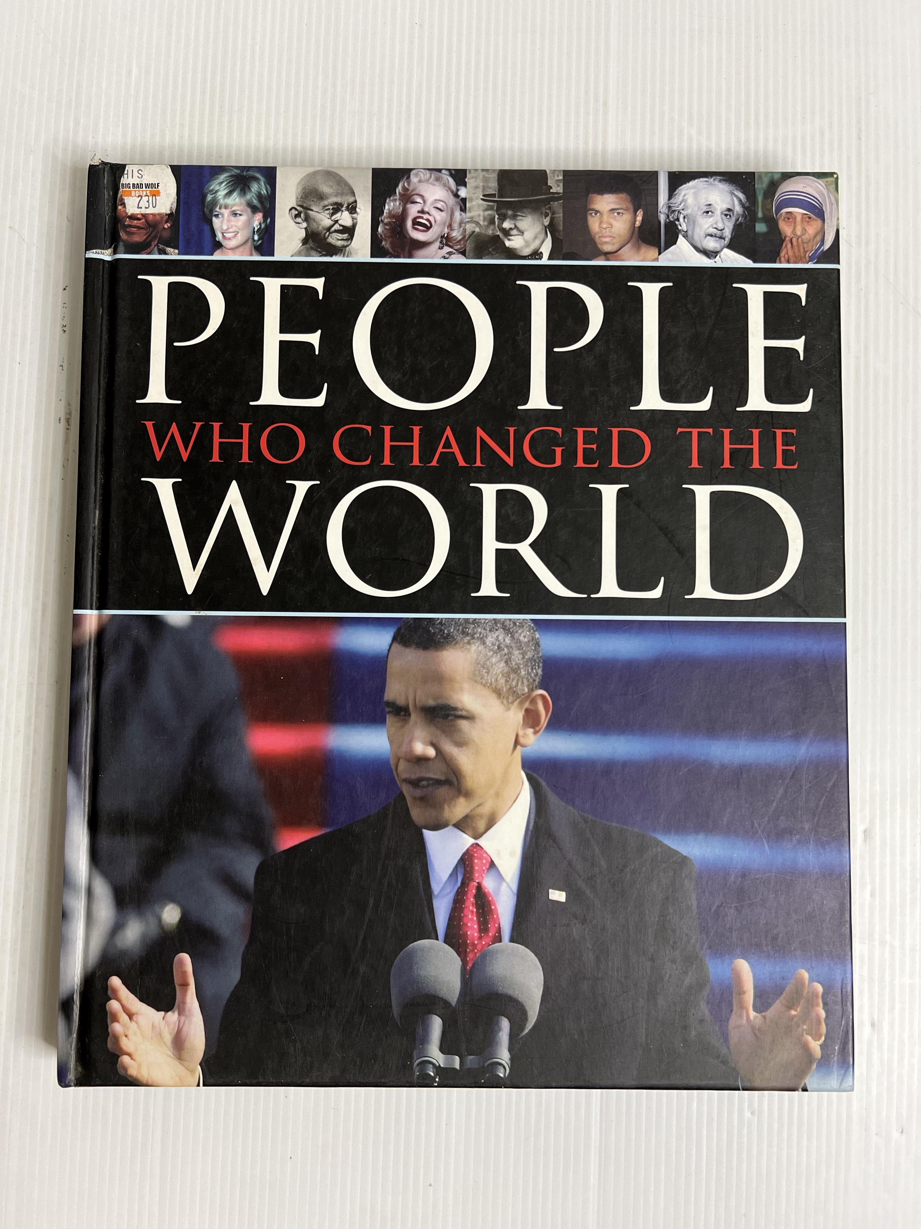 PEOPLE WHO CHANGED THE WORLD Cottage Farm 2014 90-99% Hardcover