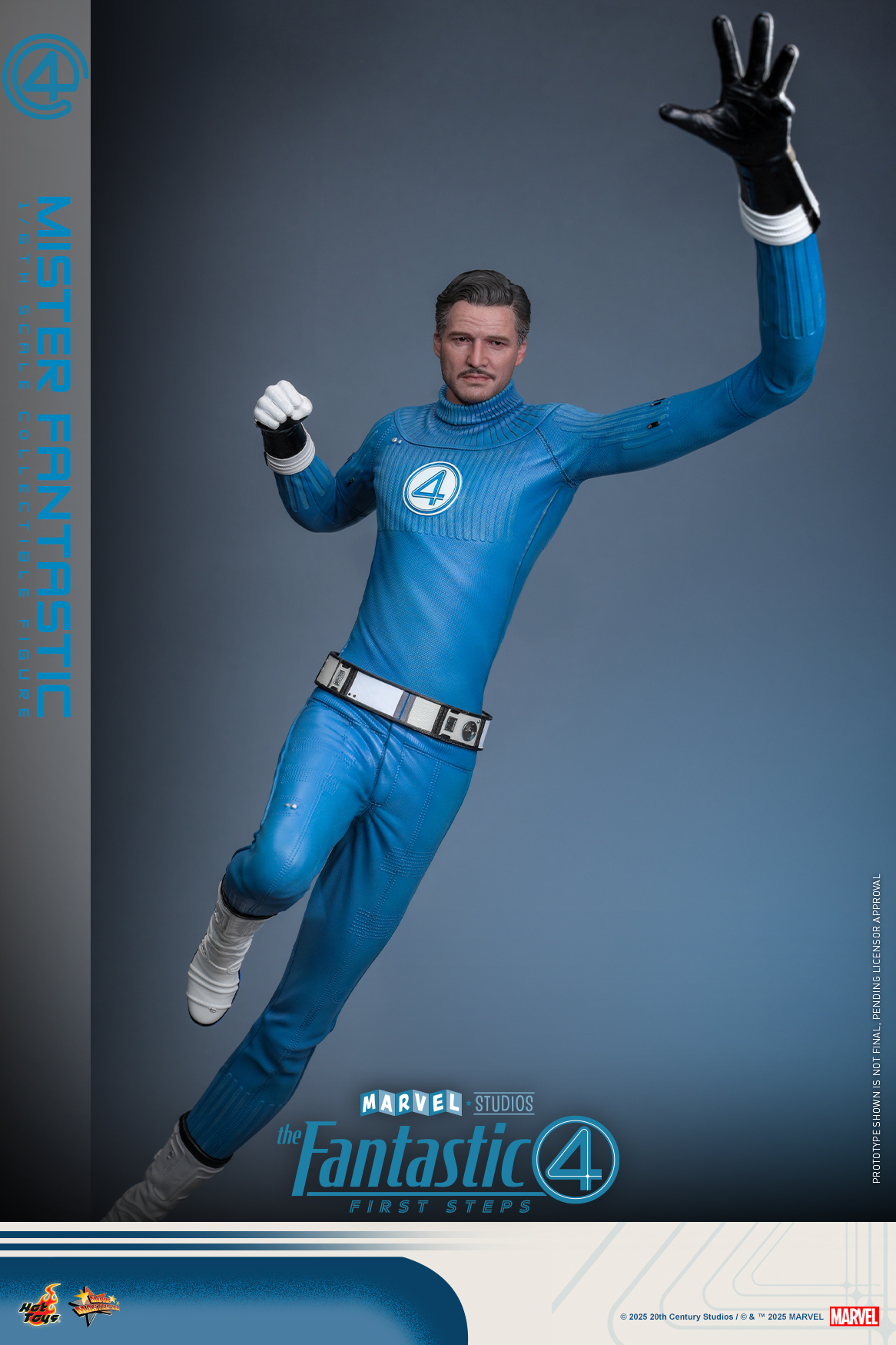 Hot Toys MMS821 The Fantastic Four: First Steps - Mister Fantastic