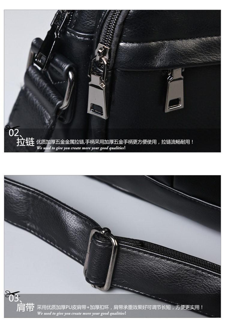 พร้อมส่ง กระเป๋าผู้ชายสะพายข้าง ใส่ IPAD แฟชั่นเกาหลี