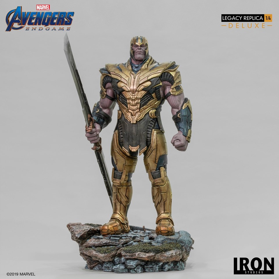 Iron Studios Deluxe Legacy Replica 1/4 Avengers Endgame - Thanos