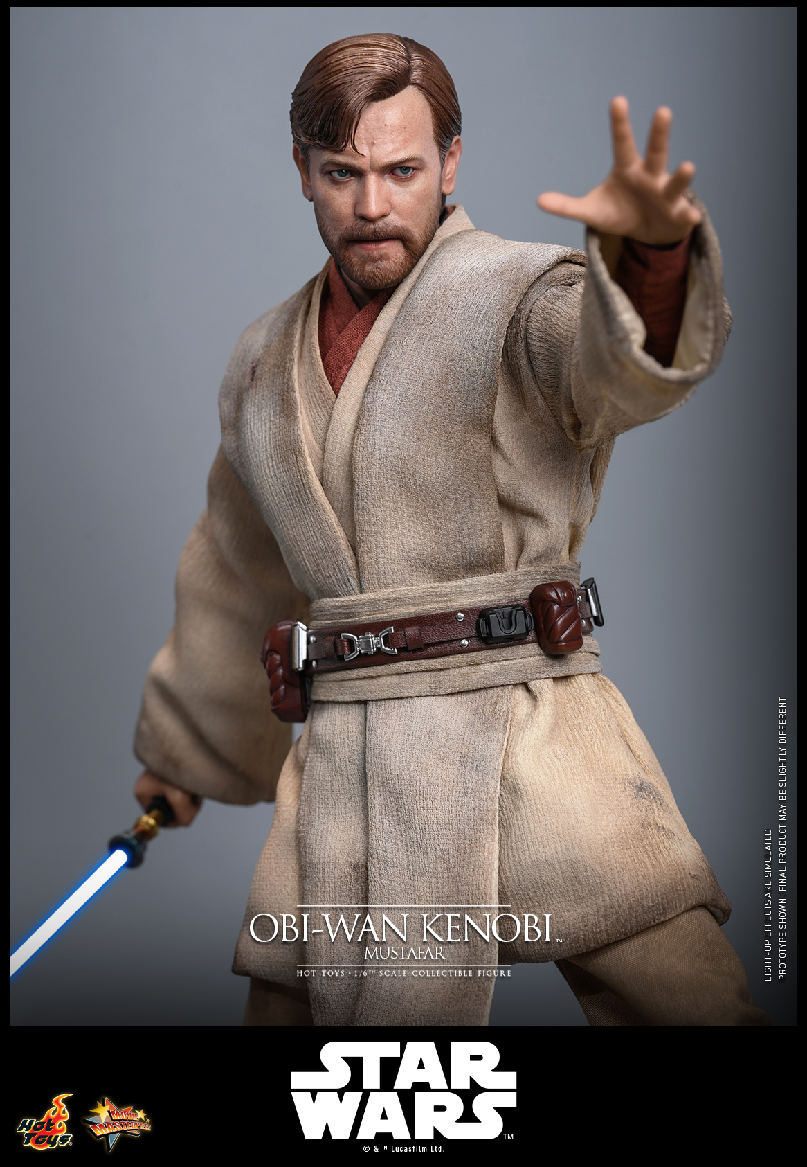 Hot Toys MMS843 Star Wars: Revenge of the Sith - Obi-Wan Kenobi (Mustafar)