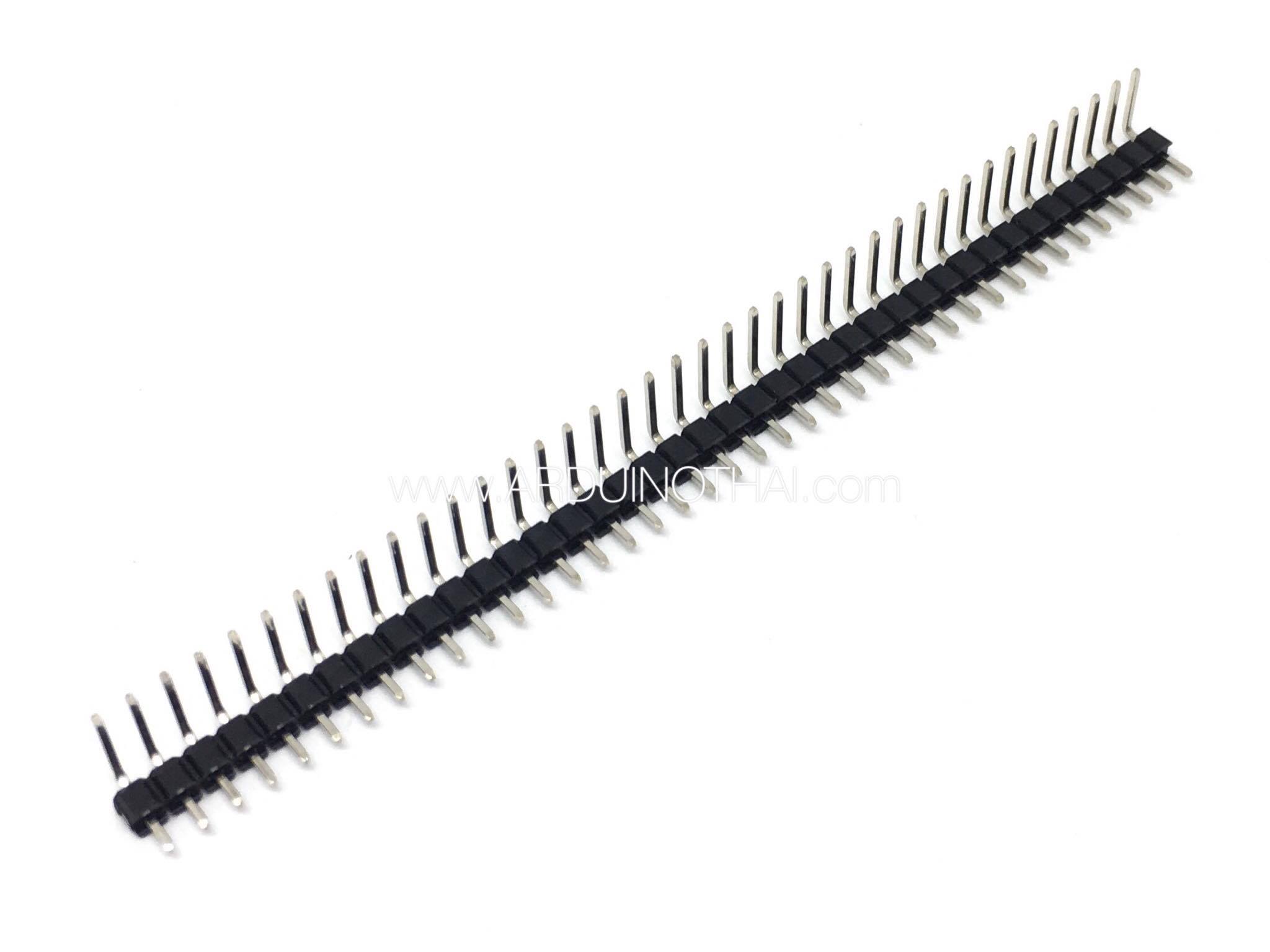 ก้างปลา 1x40 Pin (ขางอ)