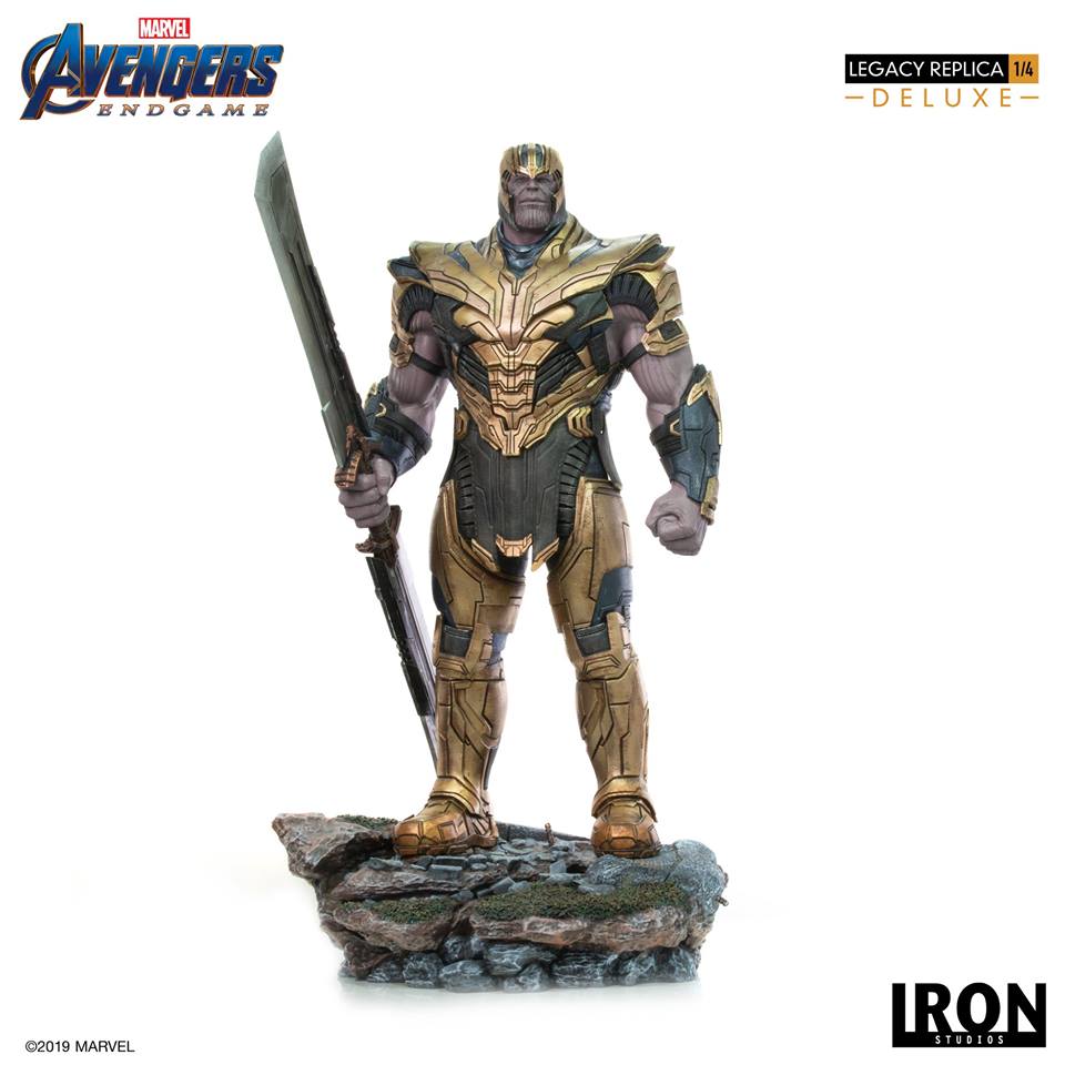 Iron Studios Deluxe Legacy Replica 1/4 Avengers Endgame - Thanos