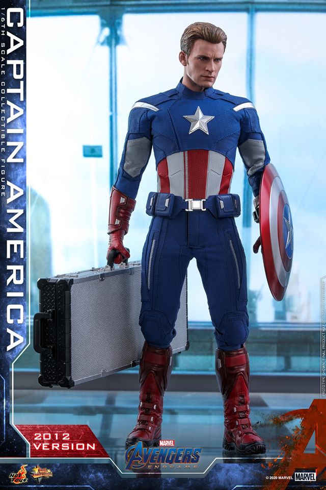 Hot Toys MMS563 Avengers: Endgame 1/6 Captain America (2012 Version)