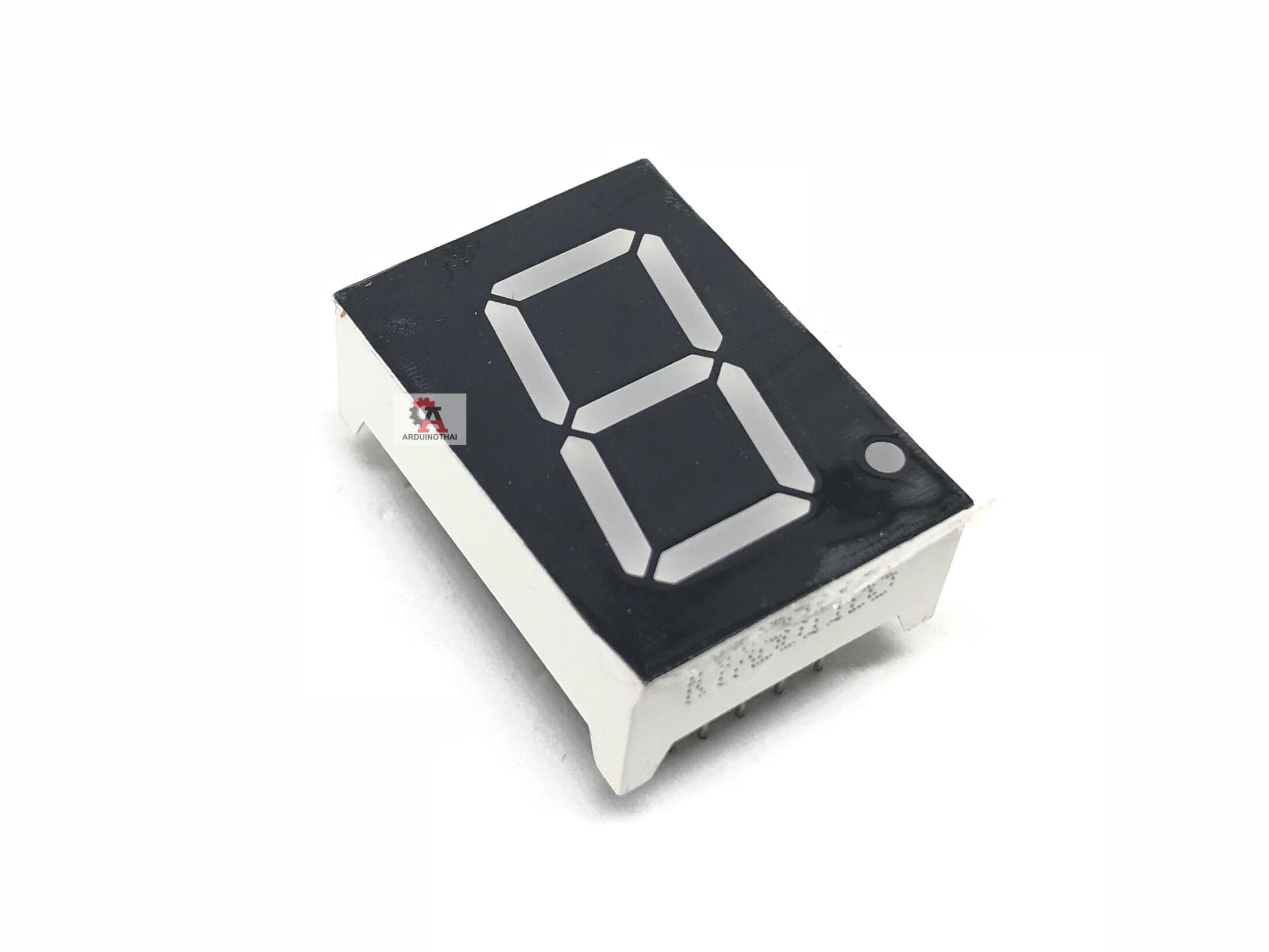 7 Segment 0.8" Display 1-Bit (Common Anode)