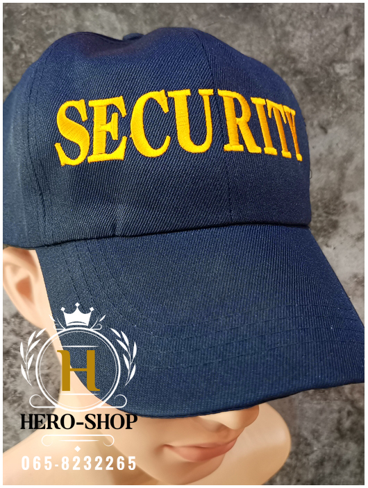 หมวกรปภ. หมวกSecurity หมวกยาม หมวกเจ้าหน้าที่รักษาความปลอดภัย