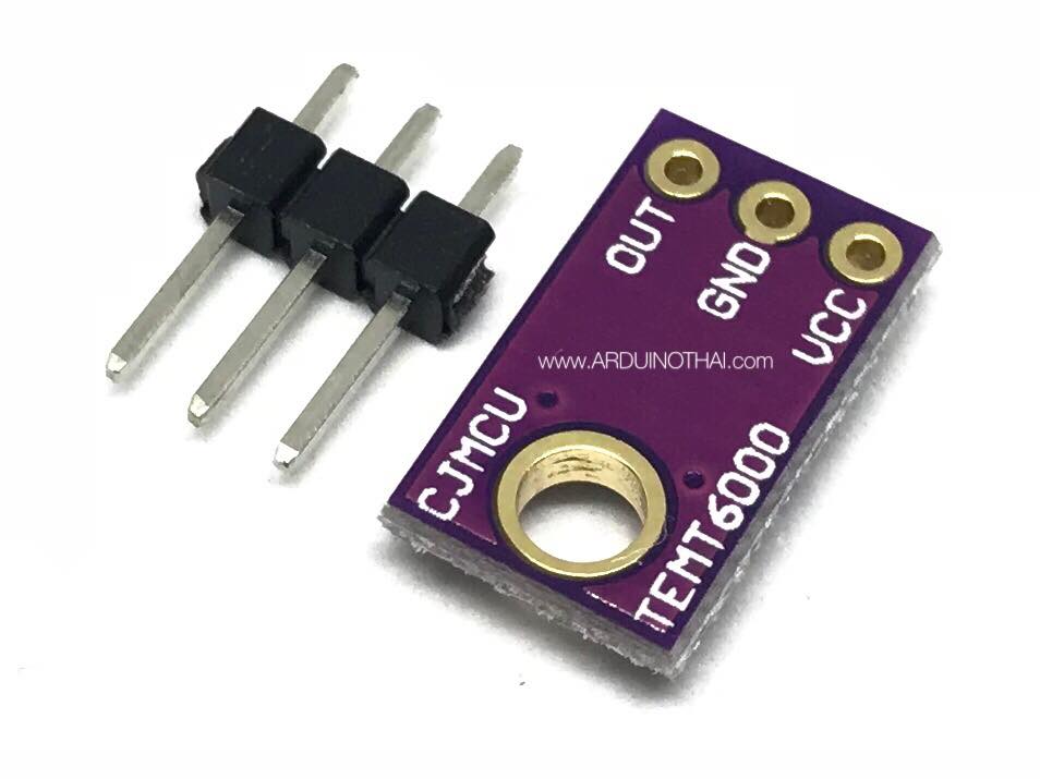 TEMT6000 Ambient light sensor เซนเซอร์ตรวจจับแสง สต็อกไทยส่งไว