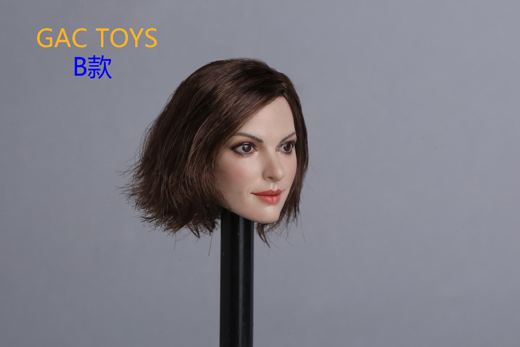 GACTOYS GC012B Beauty headsculpt (Short brown hair)