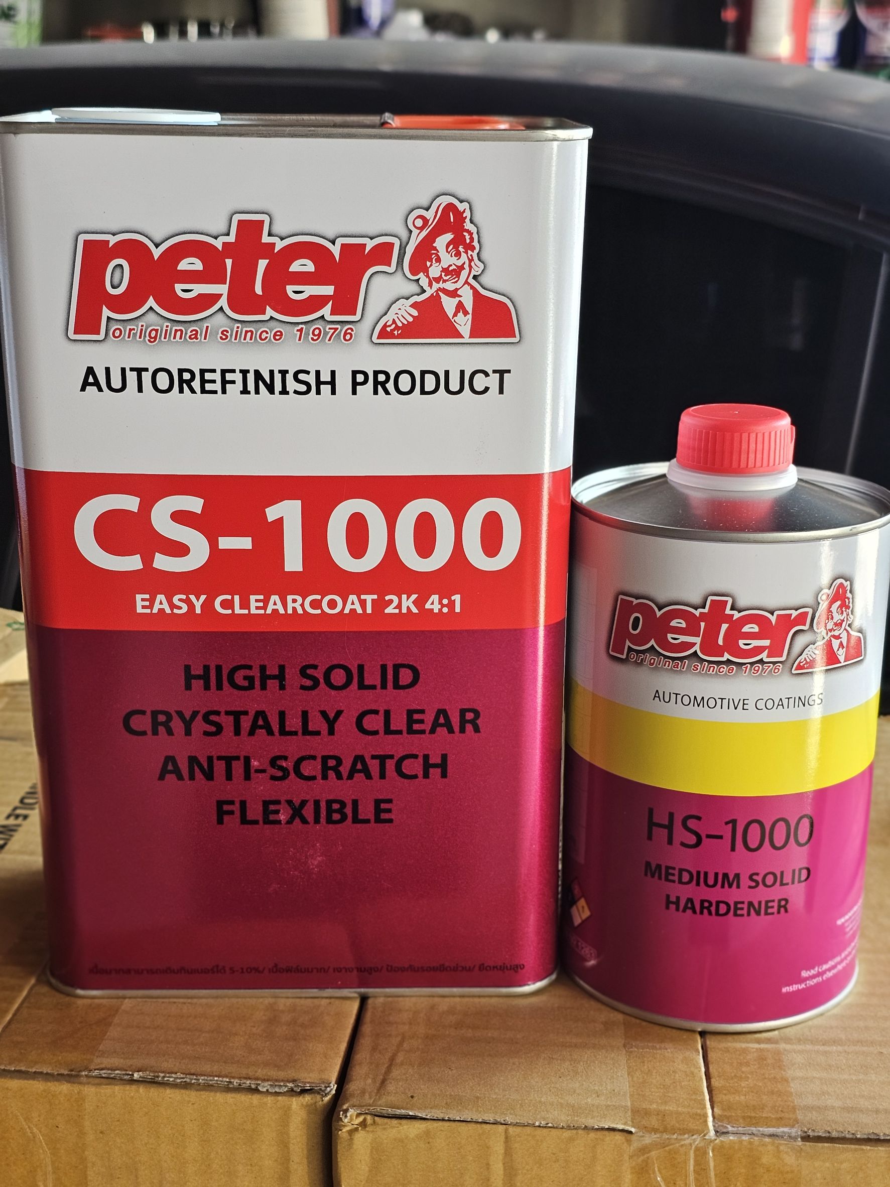 แลคเกอร์เงา ปีเตอร์+ฮาร์ด C1000 4:1