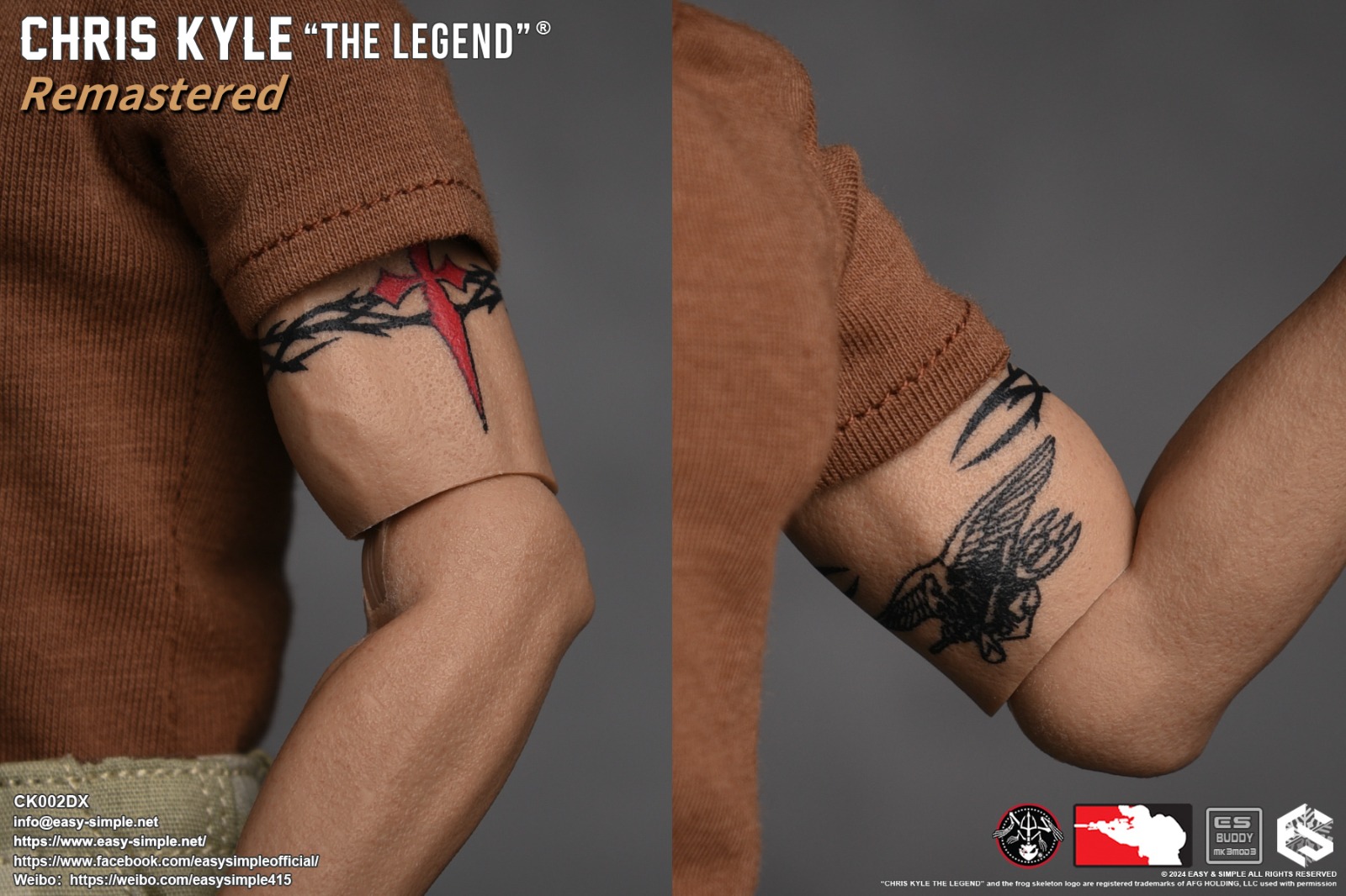 BlackOpsToys X Easy&Simple ES CK002DX Chris Kyle "The Legend" Remastered (Deluxe Version)