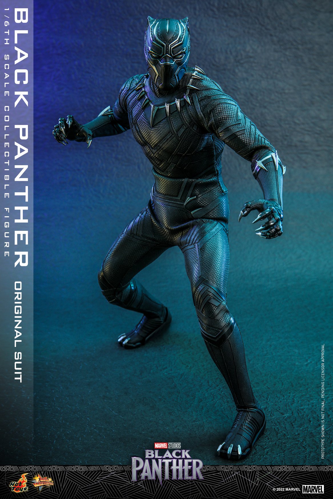 Hot Toys MMS671 1/6 Black Panther Legacy - Black Panther (Original Suit)