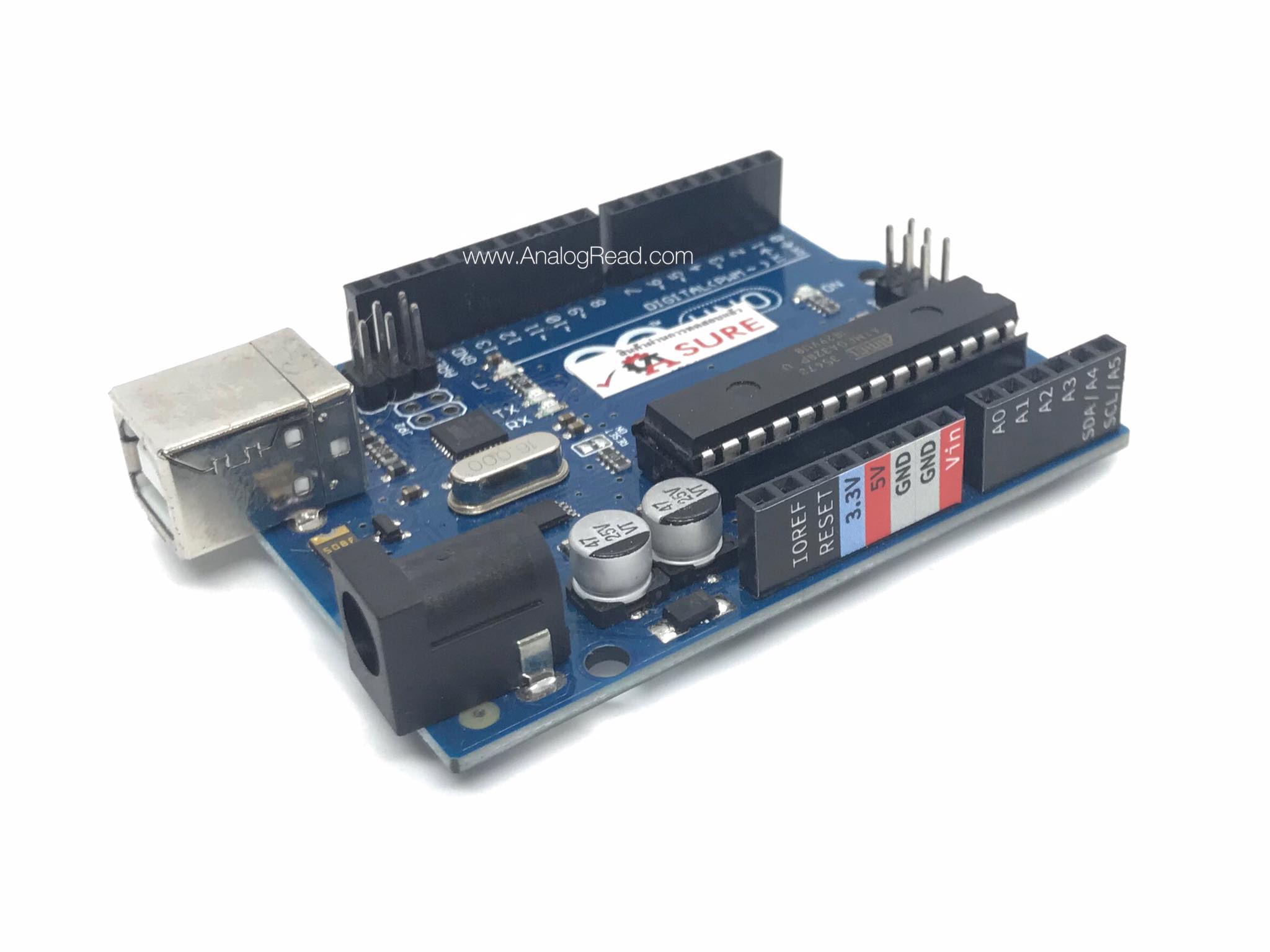 Sticker สำหรับบอร์ด Arduino UNO R3