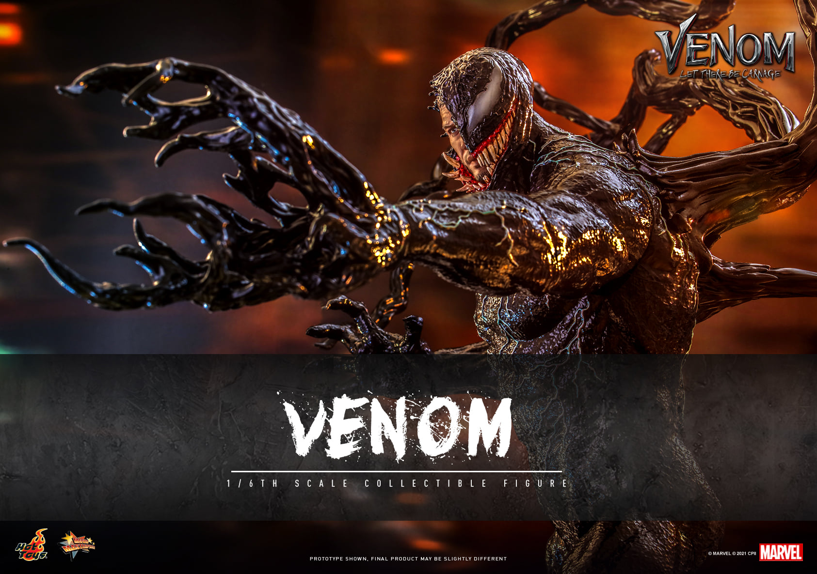 Hot Toys MMS626 1/6 Venom: Let There Be Carnage - Venom