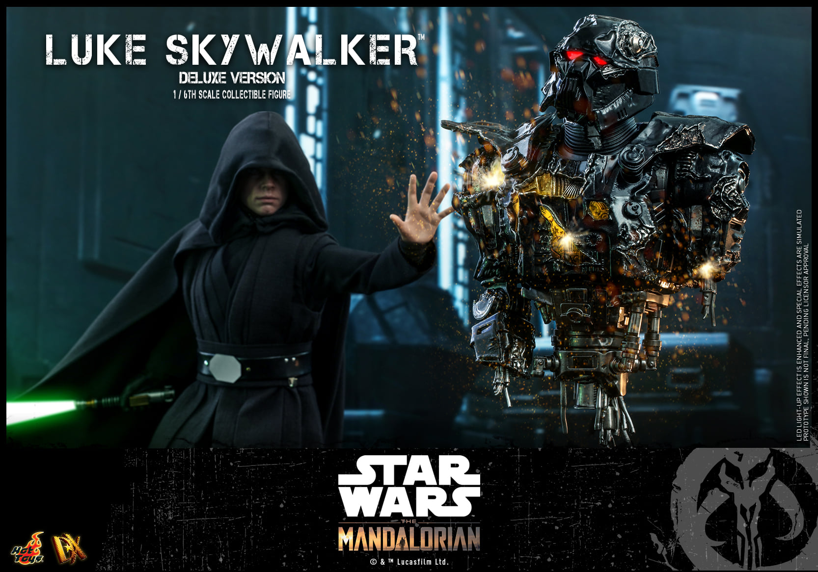 Hot Toys DX23 1/6 Star Wars: The Mandalorian™ - Luke Skywalker™ (Deluxe Version)