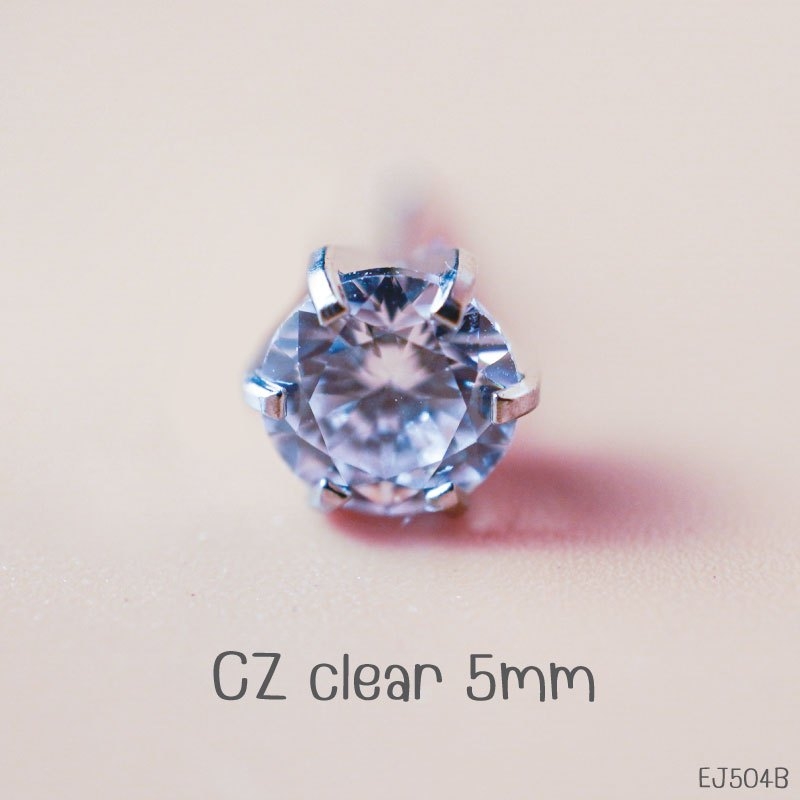 ต่างหูเจาะแบบใช้แล้วทิ้ง Jelly Fish เจาะเองได้ที่บ้าน