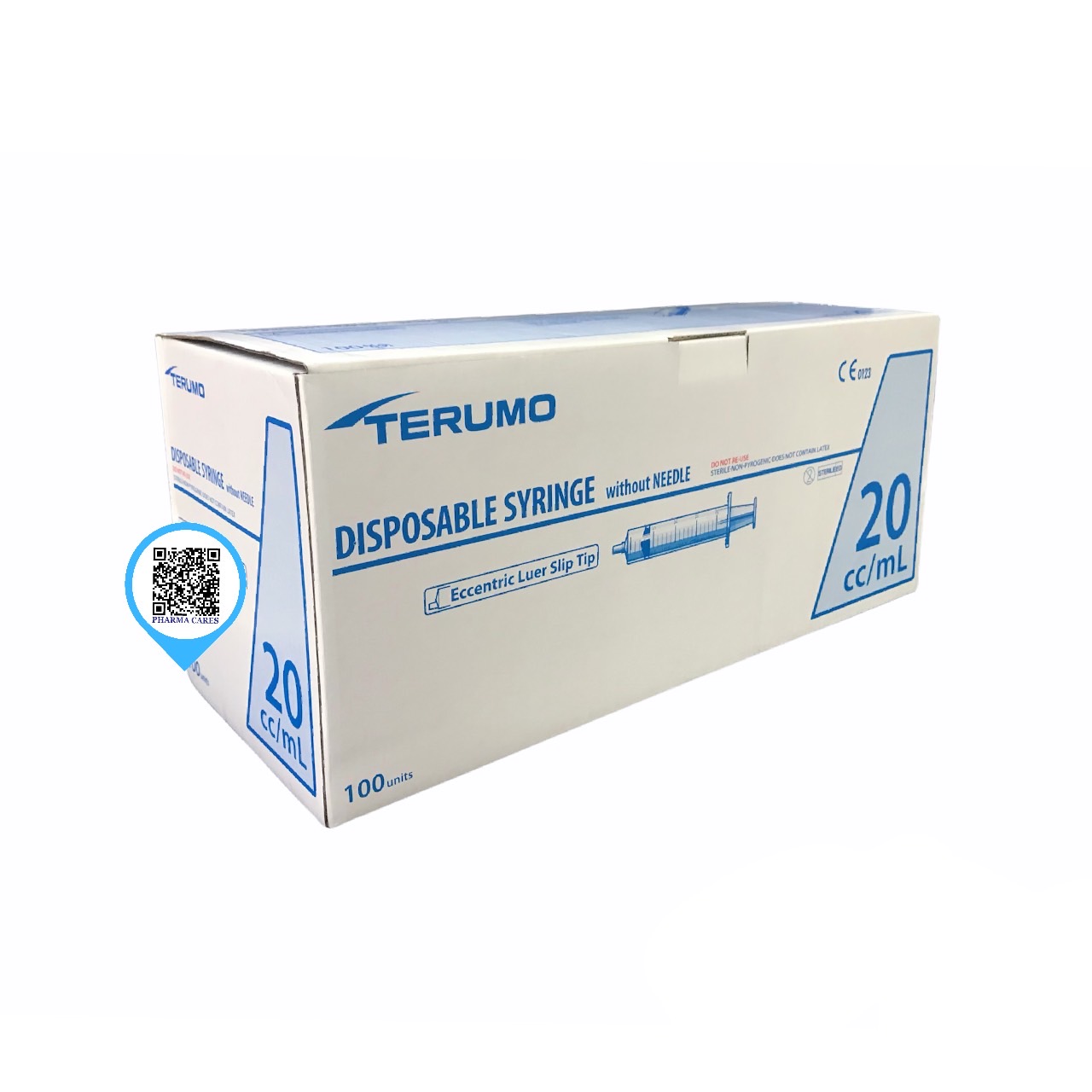 TERUMO SYRINGE 20 ML หัวฉีด **บรรจุ 100 ชิ้น