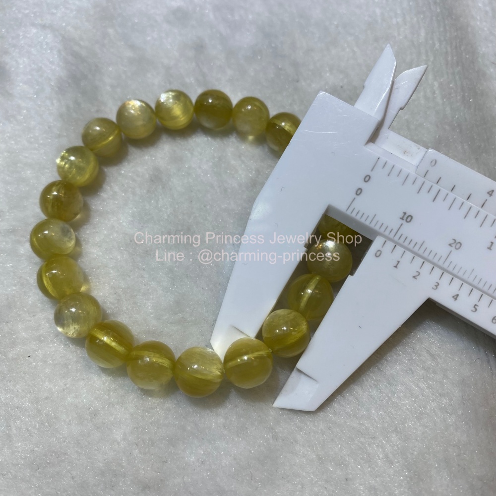 Golen Lepidolite โกลด์เดนเลพิโดไลต์ 9 มม AAA ช่วยให้สามารถแก้ปัญหาและเติมพลังชีวิตได้ดีขึ้น พร้อมทั้งเพิ่มความมั่นใจให้คนเอง